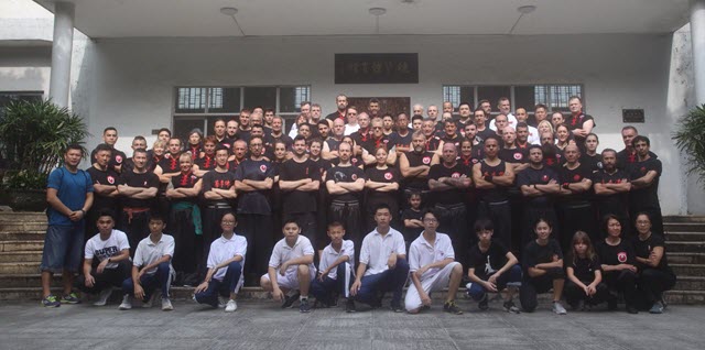 Gran Maestro Chen Yong Fa Algunos de sus Discipulos China 2018